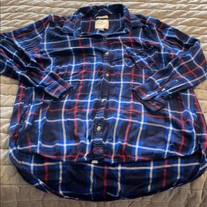 American Eagle flannel long sleeve shirt